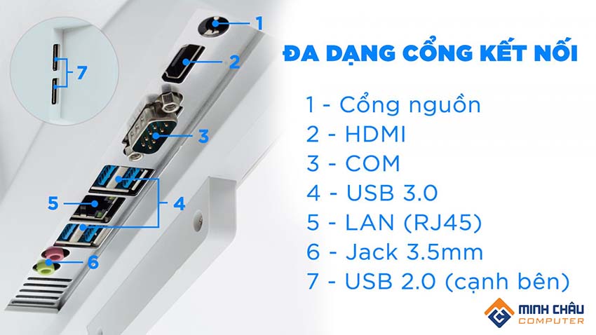 all in đầy đủ cổng kết nối