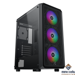 Case XIGMATEK DUO X 3F (EN45127) - GAMING ATX, KÈM 03 FAN XIGMATEK Z20F