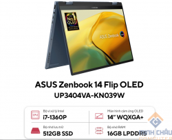 Laptop Asus Zenbook 14 Flip OLED UP3404VA-KN039W