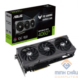 Card đồ họa Asus TUF Gaming RTX 4060 Ti GDDR6 OC Edition (8GB/ GDDR6/ 128 bit)