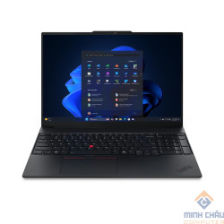 Laptop Lenovo ThinkPad E16 Gen 3 21SR002JVA (Intel Core Ultra 5 225U | 16GB | 512GB | Intel Graphics | 16 inch WUXGA IPS 60Hz | NoOS | Đen)