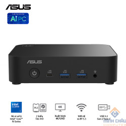 Bộ Mini PC Asus NUC 14 Essential RNUC14MNK97 (NUC14MNK (N97)/1xDDR5-4800/1x M.2 22x80/2242 PCIe Gen3x4 /1x LAN/No-OS) - RNUC14MNK9700000