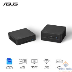 Bộ Mini PC ASUS Intel NUC13 PRO Tall RNUC13ANHI5 (i5-1340P/ 2xDDR4-3200 / 3xNVMe, SATA/ 2x HDMI 2.1/2x DP 1.4a/ VESA MOUNT)