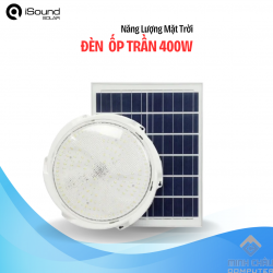 Đèn năng lượng mặt trời Ốp trần 400W iSound Solar OT400