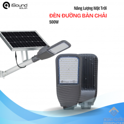 Đèn đường Bàn chải năng lượng mặt trời 500W iSound Solar BC500