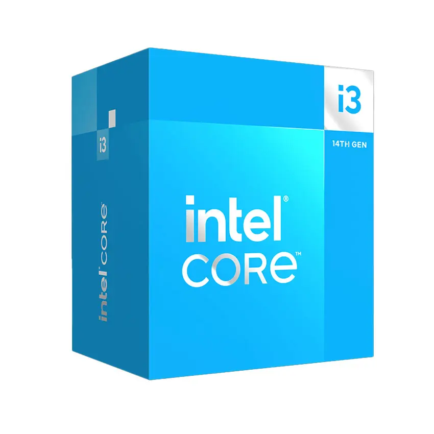CPU Intel Core i3 14100 Tray (Intel LGA1700 - 4 Core - 8 Thread - Base 3.5Ghz - Turbo 4.7Ghz - Cache 12MB)