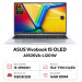 Laptop ASUS Vivobook 15 OLED A1505VA-L1201W (Core™ i9-13900H | 16GB | 512GB | Intel Iris Xᵉ | 15.6inch FHD OLED | Win 11)