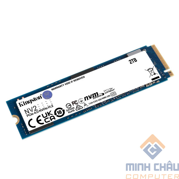 Ổ cứng SSD Kingston SNV2S 2TB NVMe M.2 2280 PCIe Gen 4x4 (Đọc 3500MB/s - Ghi 2800MB/s) - (SNV2S/2000G)