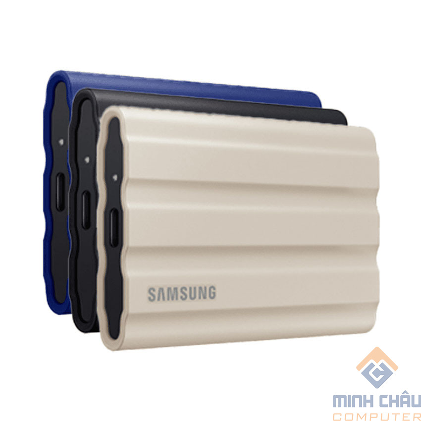 Ổ cứng gắn ngoài SSD Samsung T7 Portable Shield 2TB 2.5 inch USB 3.2 Đen (Đọc 1050MB/s - Ghi 1000MB/s)-(MU-PE2T0S/WW)