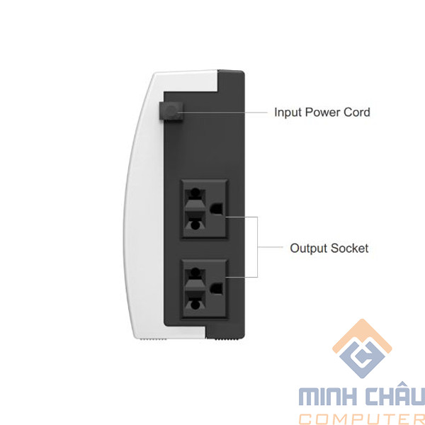 Bộ lưu điện Santak TG750-PRO (Offline/ 750VA/300W)