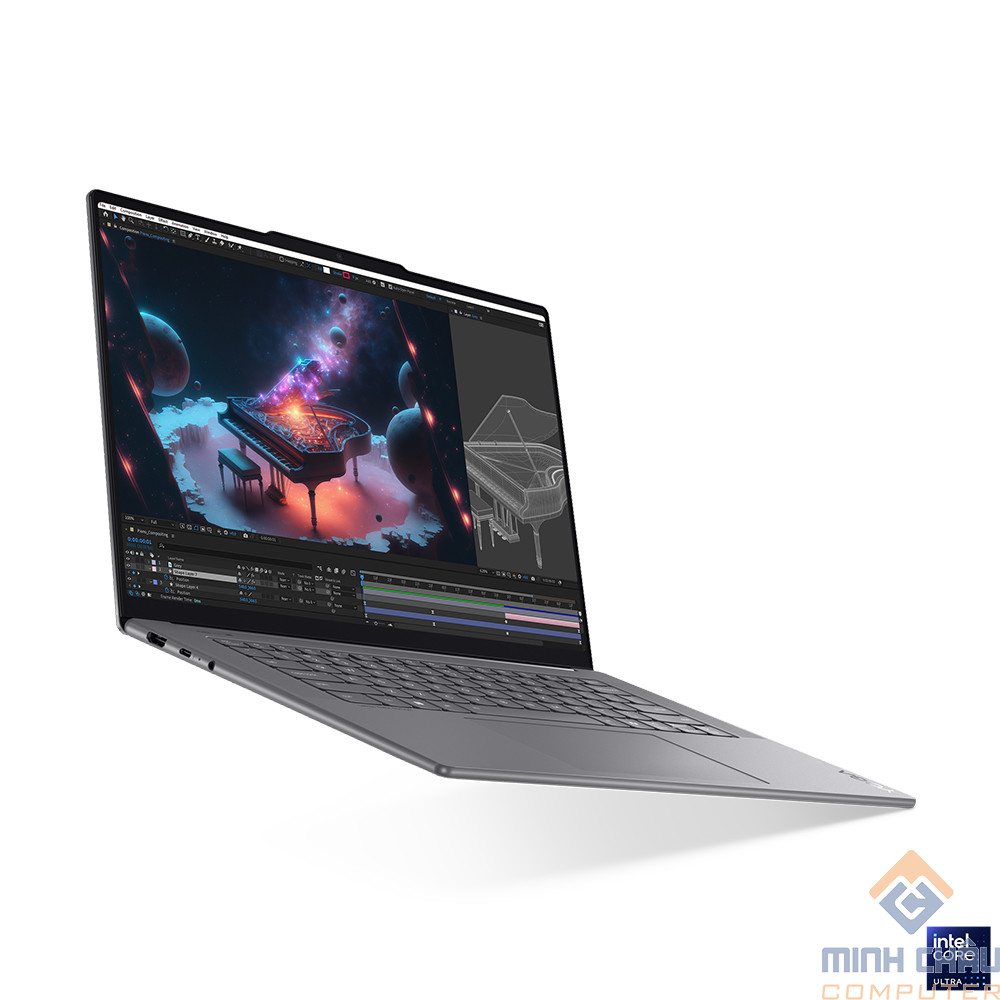 Laptop Lenovo Yoga Slim 7 15ILL9 83HM000GVN (Intel Core Ultra 7 258V | 1TB | 32GB | Intel Arc | 15.3 inch 2.8K IPS | Win 11 | Office | Xám)