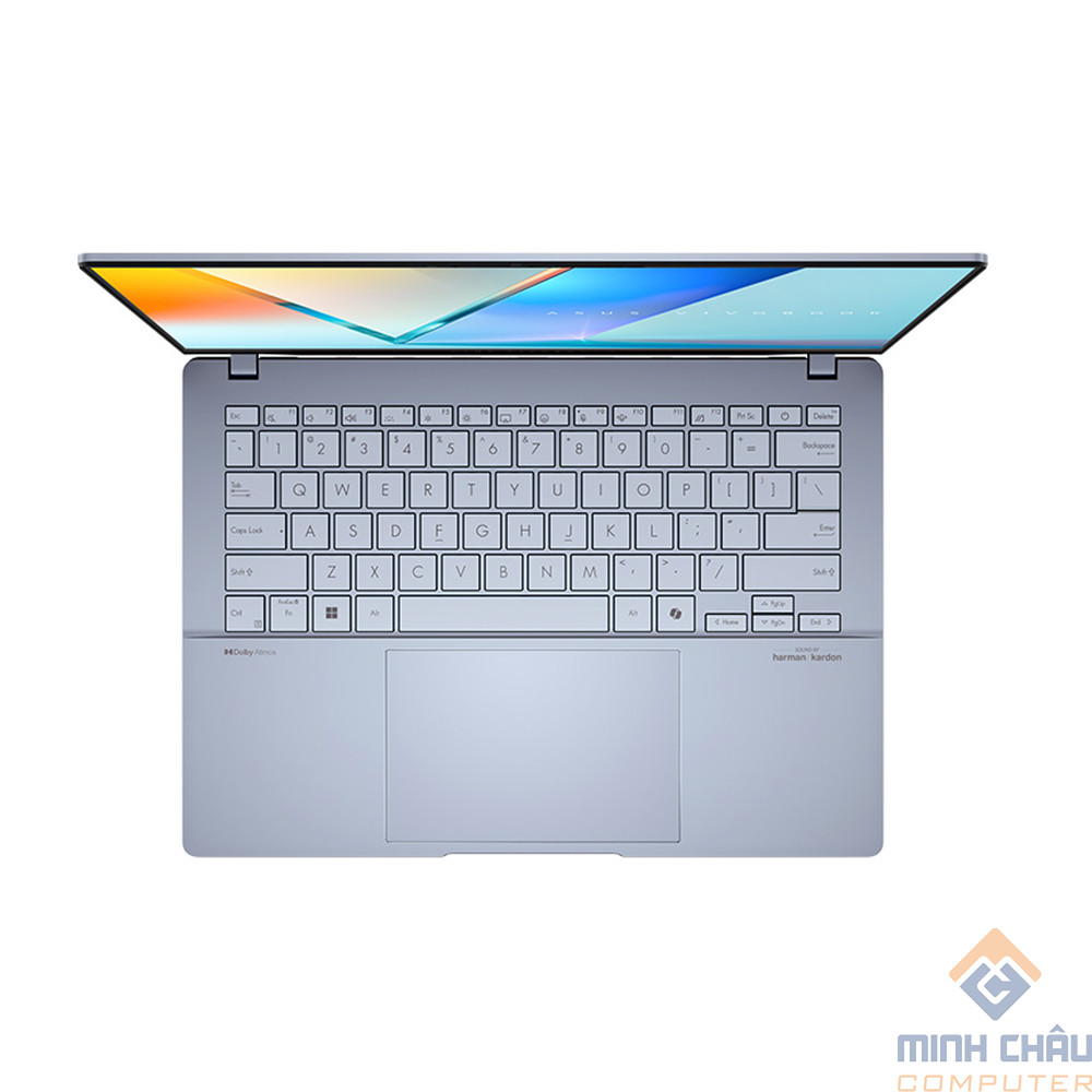 Laptop ASUS Vivobook S 14 OLED S5406SA-PP059WS (Intel Core Ultra 7 258V | 32GB | 1TB | Intel Arc | 14 inch 3K OLED | Win 11 | Office | Xanh)