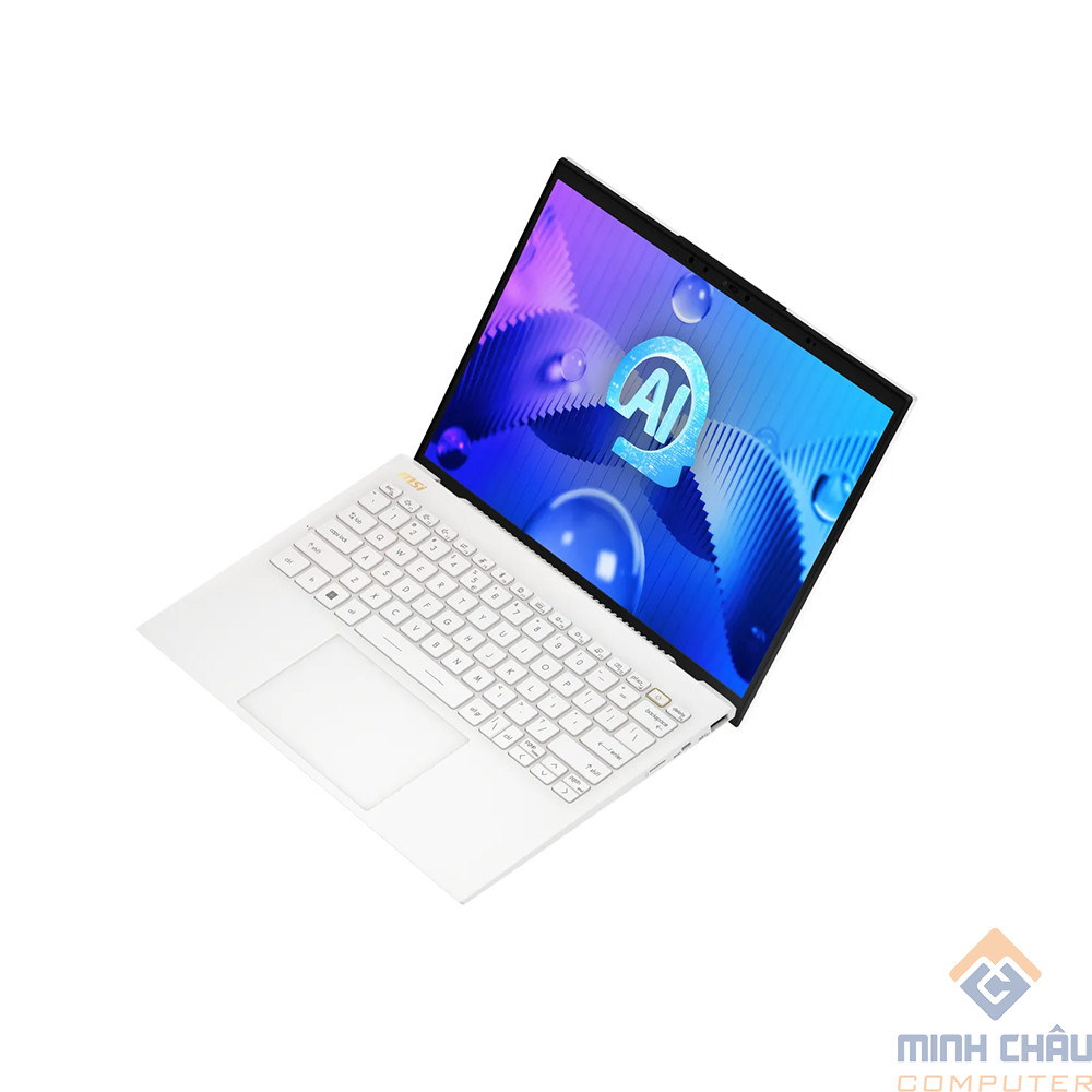 Laptop MSI Prestige 13 AI Evo A1MG 241VN (Intel Core Ultra 5 125H | 13.3 inch 2.8K OLED | 512GB | 16GB | Win 11 | Trắng)