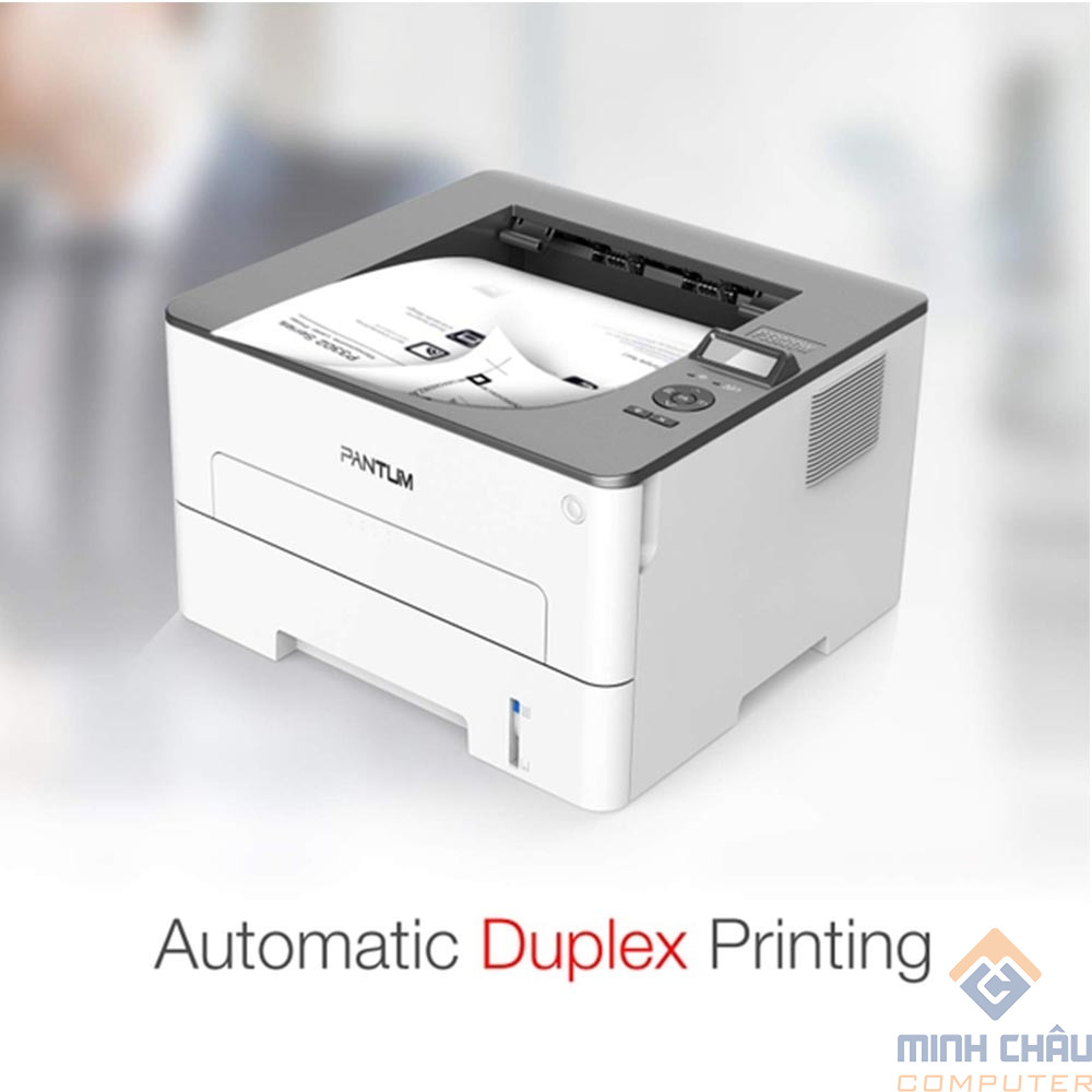 Máy in laser đen trắng PANTUM P3302DW (A4/A5/ Đảo mặt/ USB/ LAN/ WIFI)